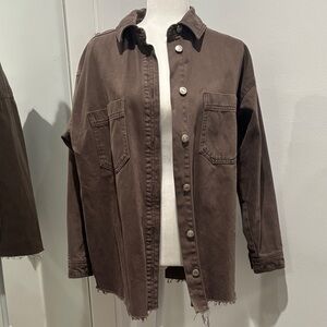 TOPSHOP BROWN SHACKET US 2